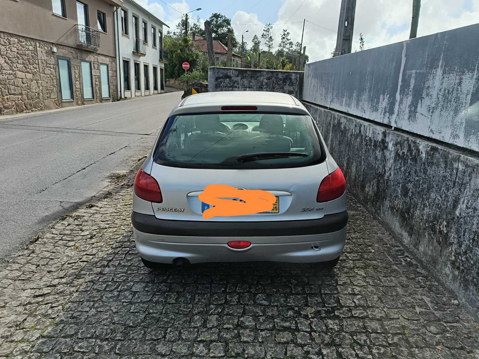 peugeot 206  a gasóleo, muito económico