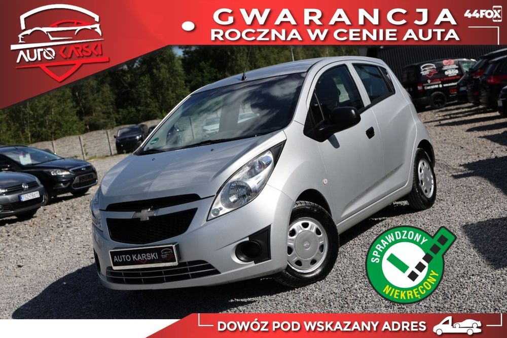 Chevrolet Spark 1.0 65KM Benzyna+LPG (GAZ)*Elektryczne szyby*ESP*ABS*Klimatyzacja