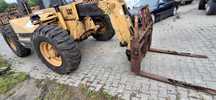 ładowarka teleskopowa Caterpillar cat th 82 widły silnik wał koła