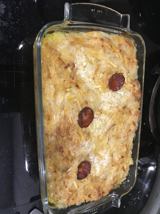 Pratos diversos: Risotto de camarao ; Peitos frango no forno batata,