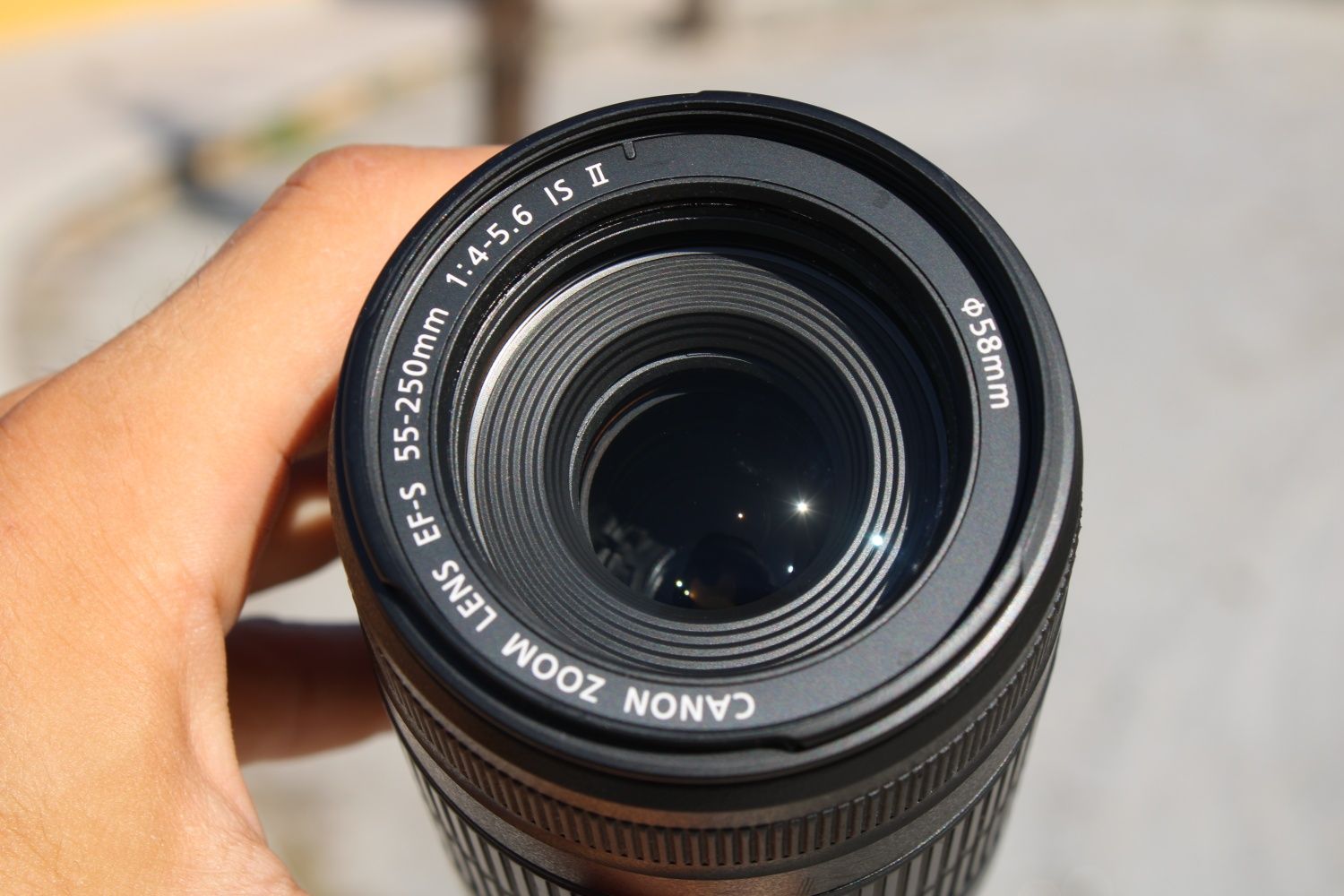 Canon EFS 55-250mm F/4-5.6 IS II