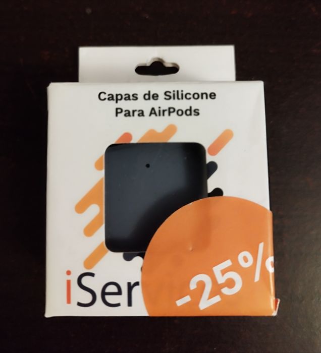 Capa Silicone resistente para Airpods pro 1 ou 2