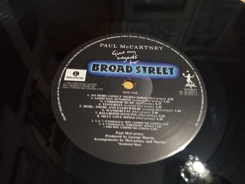 Вініл Paul McCartney - Give My Regards to Broad Street (Англія 1984)