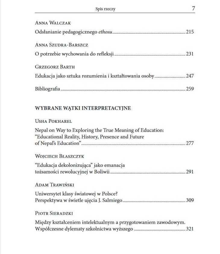 Rzeczywistość edukacyjna. Tropy i wątki interpretacyjne S. Sztobryn