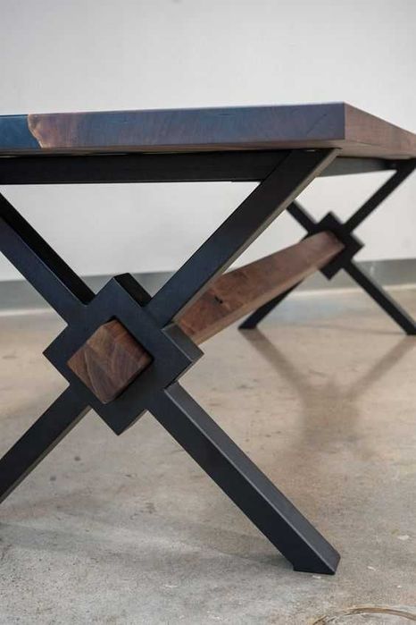 Підстілля з металу в стилі ЛОФТ. ОПОРА. НІЖКИ ДЛЯ СТОЛУ