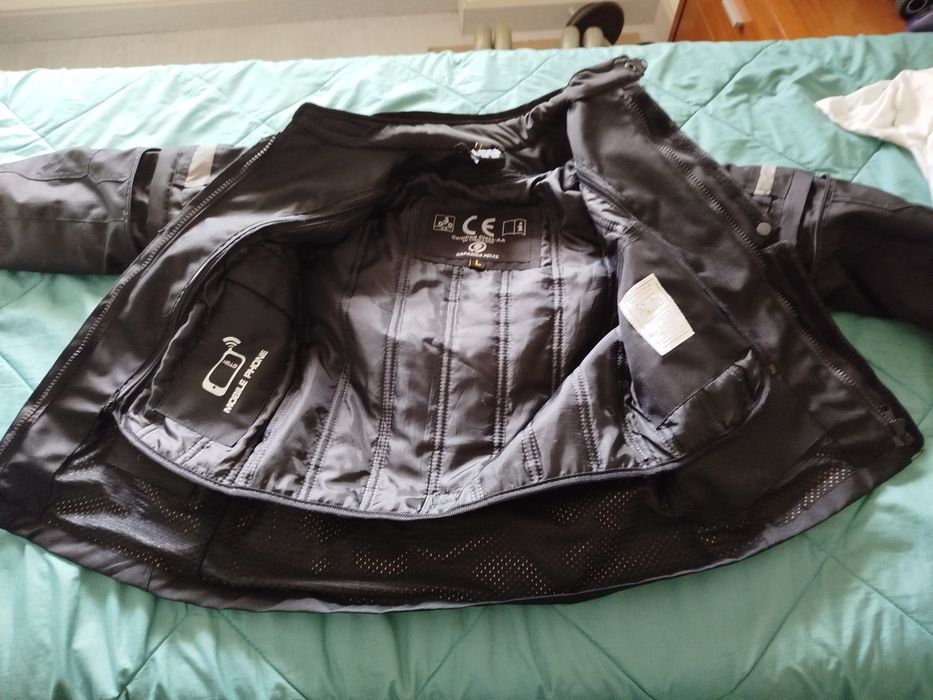 Casaco motard para rapaz entre os 10 e os 15 anos