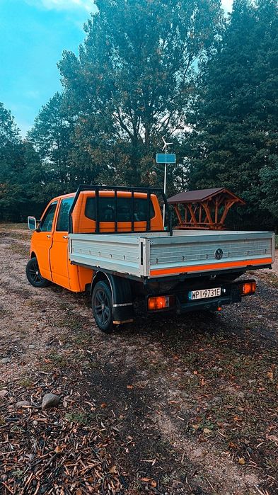 Volkswagen Transporter T5 Doka 1.9 6 osób Hak klima
