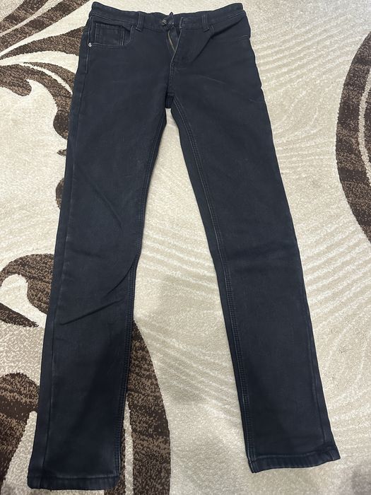 Джинси чорні утеплені