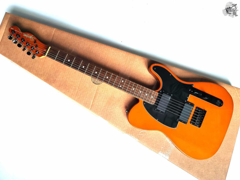 Squier FSR Affinity Telecaster HH (EMG™ Jim Root) 2019 Metallic Orange