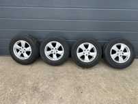 Alufelgi z oponami hyundai tucson kia sportage 215/70/16 z czujnikami