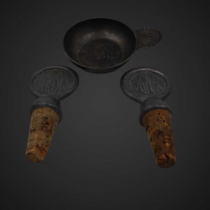 Korek do Whisky i Koniaku + czarka degustacyjna B4/111049