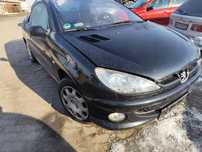 peugeot 206 cc EXL maska zderzak lampa grill błotnik drzwi zbiornik paliwa szyba lusterko klamka