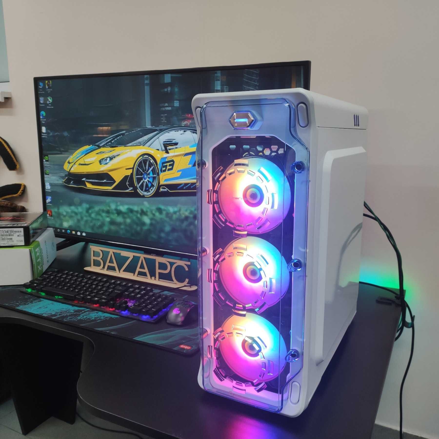 Компютер Новый Ryzen 5 5500, 16GB DDR4, MSI SUPRIM RTX 3070, SSD 512GB