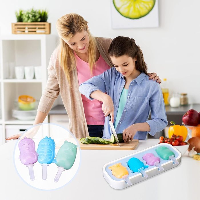 Foremki do lodów silikonowe