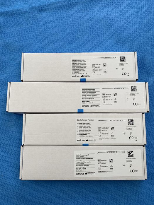 Пінцети хірургічні Erbe Premium біполярні