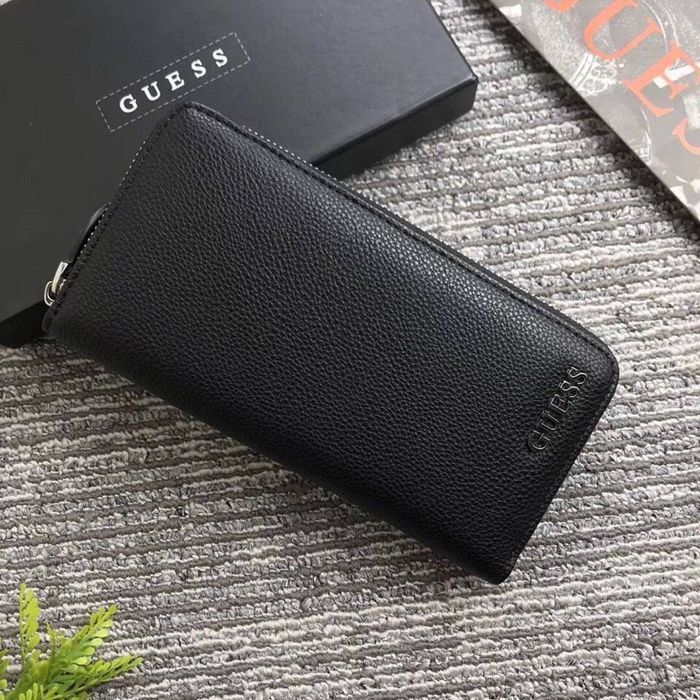 Мужской кожаный клатч guess, чоловічий гаманець , портмоне , кошелек