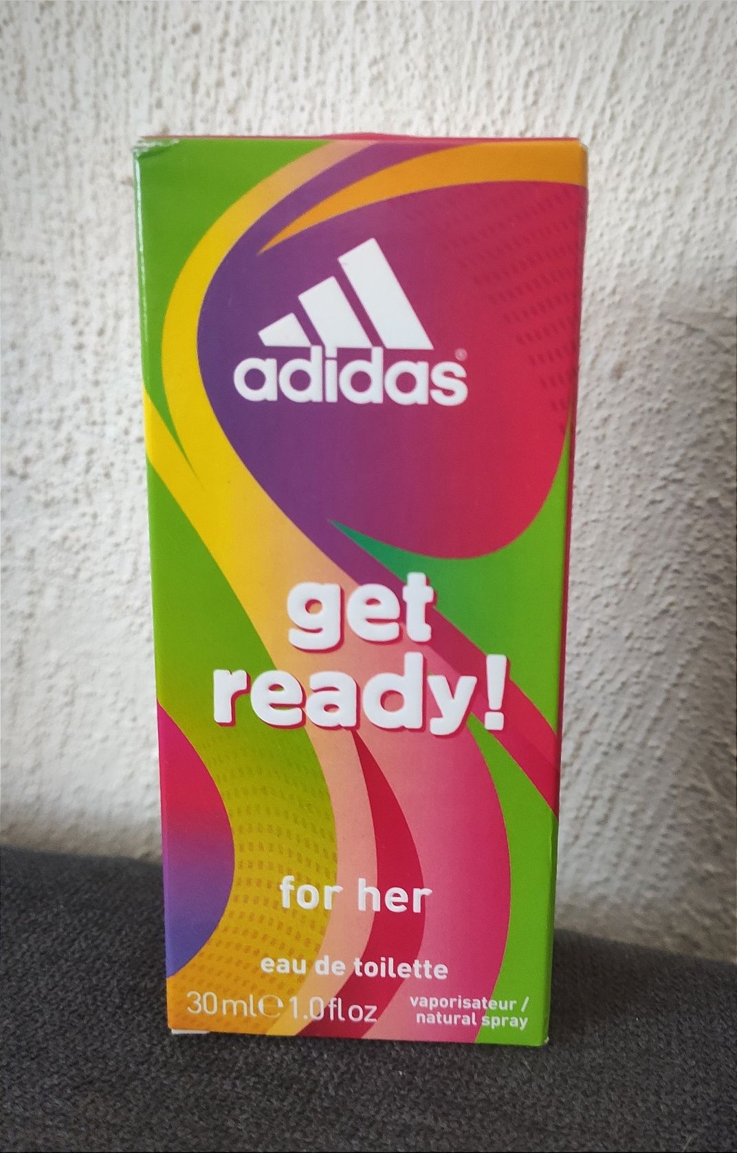 woda toaletowa Adidas Get Ready+ wosk zapachowy