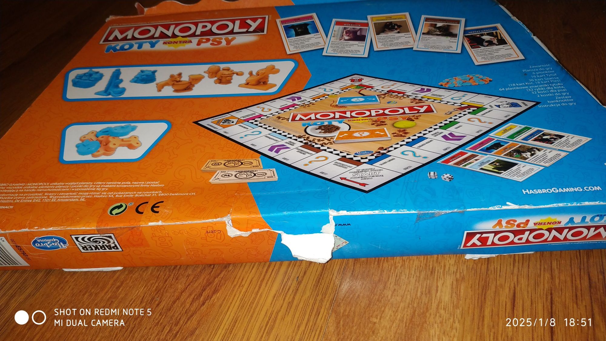 Okazja Monopoly koty kontra psy