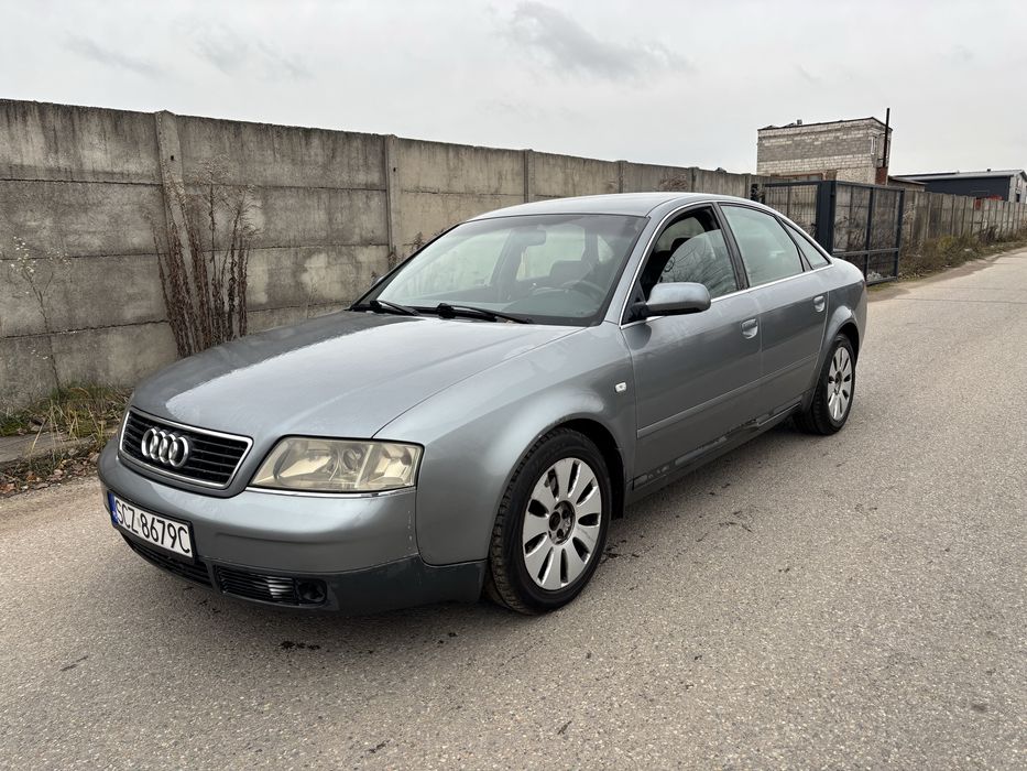 Audi A6 sedan skóry , elektryka , dwa klucze