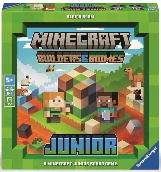 Ravensburger Minecraft. Builders and Biomes. Junior