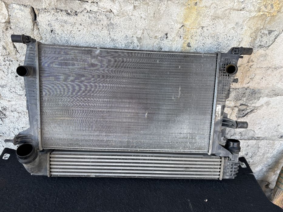 Радіатор Меган 3 Scenic 3 радіатор кондиціонера інтеркулер