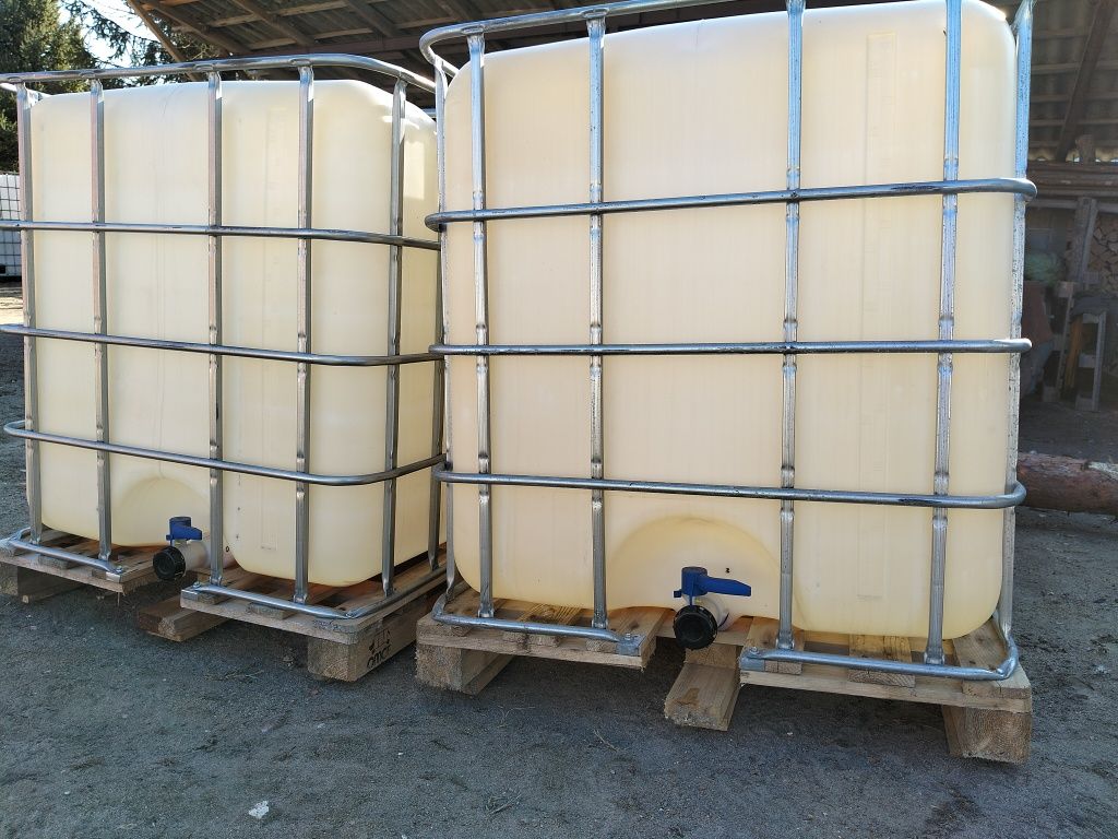 Mauzer mauser paletopojemnik IBC 1000l beczka na wode tysiaczka adblue