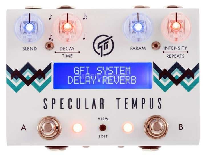 Delay / Reverb - GFI System Specular Tempus com Triple Switch