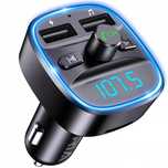Transmiter Bluetooth FM Samochodowy Adapter Ładowarka 2 Porty USB