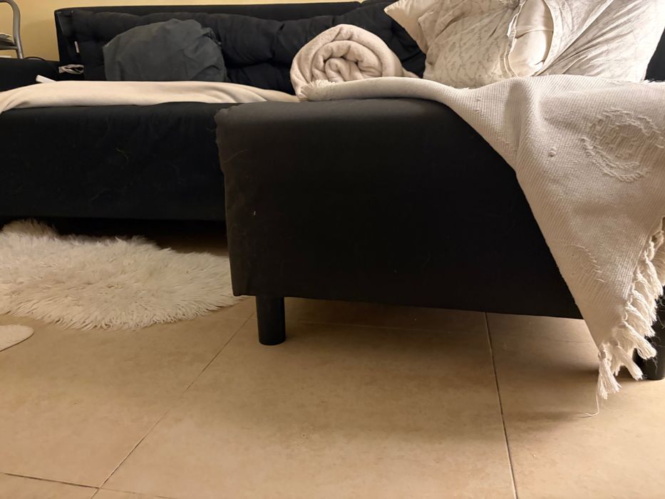 Sofá cama c/ chaise longue(sem mbway)