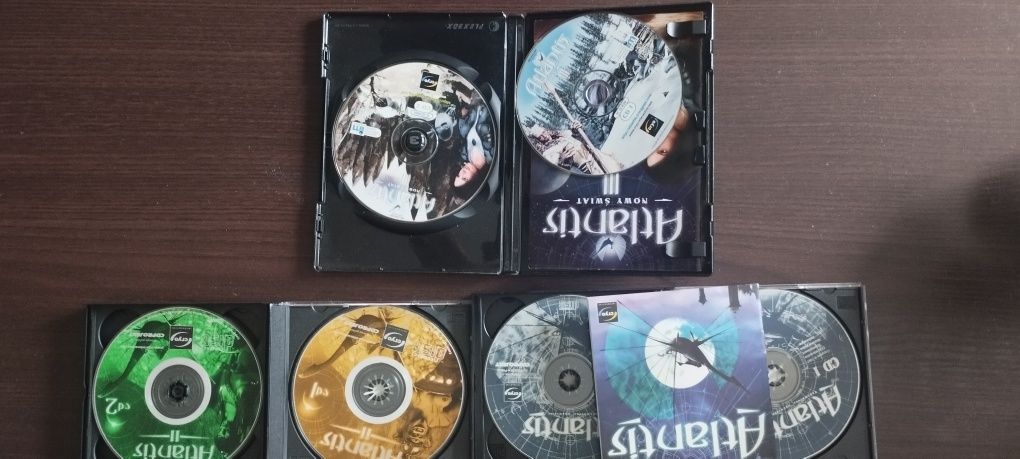 Atlantis Zapomniane opowieści II III Nowy Świat trylogia cryo interact