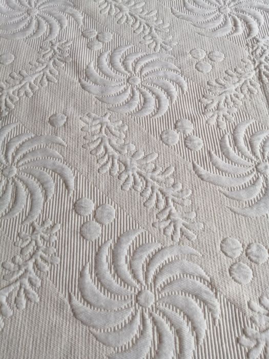 Colcha Vintage Creme