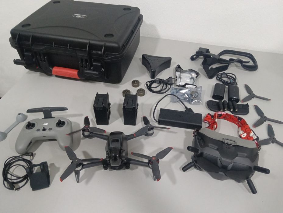 Dji FPV Combo, Drone, Óculos, Comando e mala