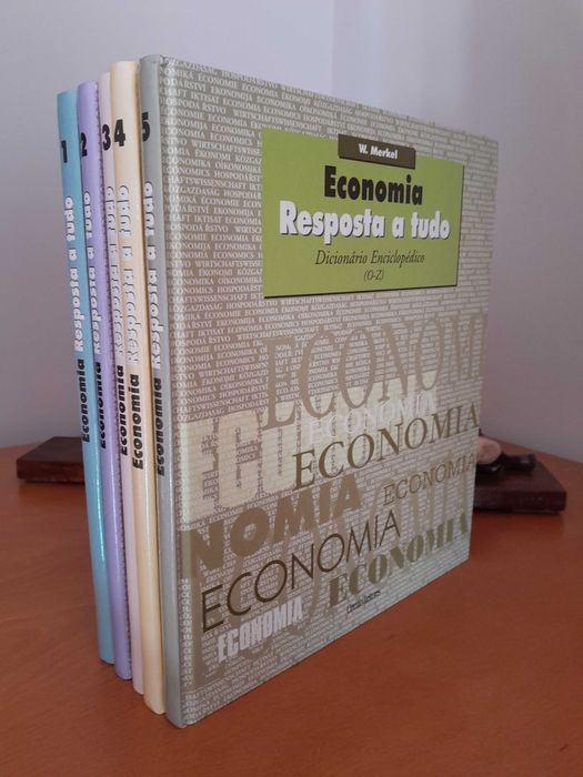 5 volumes - Economia Resposta a tudo