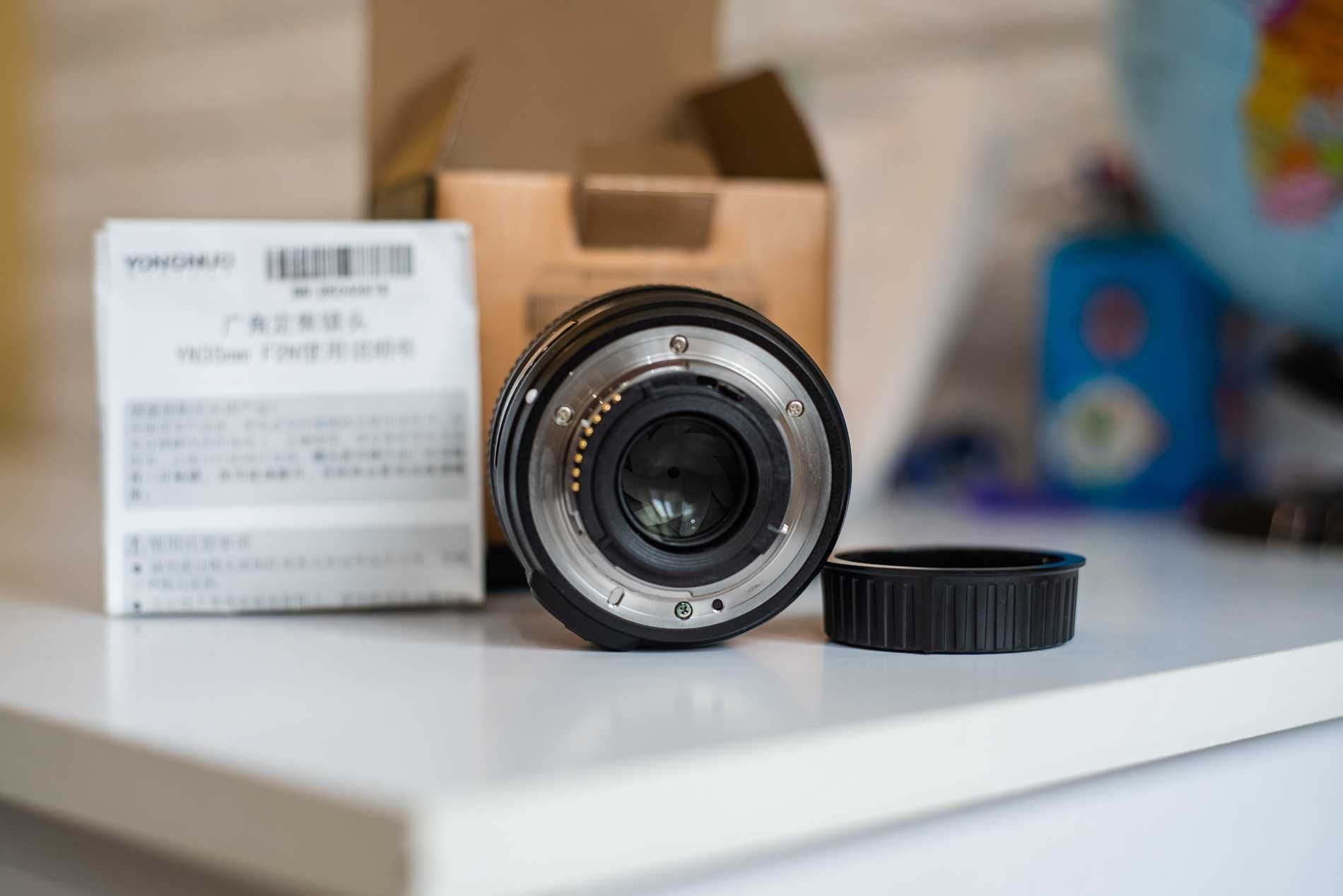 Продам нові Обєктиви, Объектив для Nikon Yongnuo YN 35mm f/2 з автофок