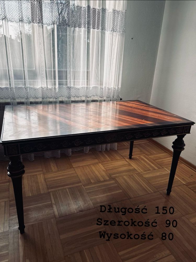 Meble egipskie 2 komody, 6 krzesel i stol
