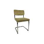 Krzesło Mid-century DUTCH DESIGN oliwkowe
