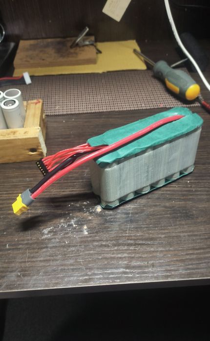 Акумулятори для fpv / 6S2P / на міді / з елементів  MOLICEL 21700