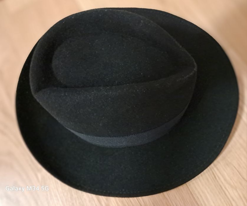 Kapelusz  męski typ"fedora niemieckiej firmy Mayser,stan idealny