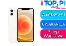 iPhone 12 128gb Biały Sklep Warszawa Gwarancja 12 miesięcy