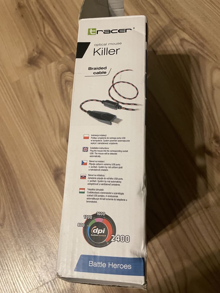 Myszka tracer killer optical mouse