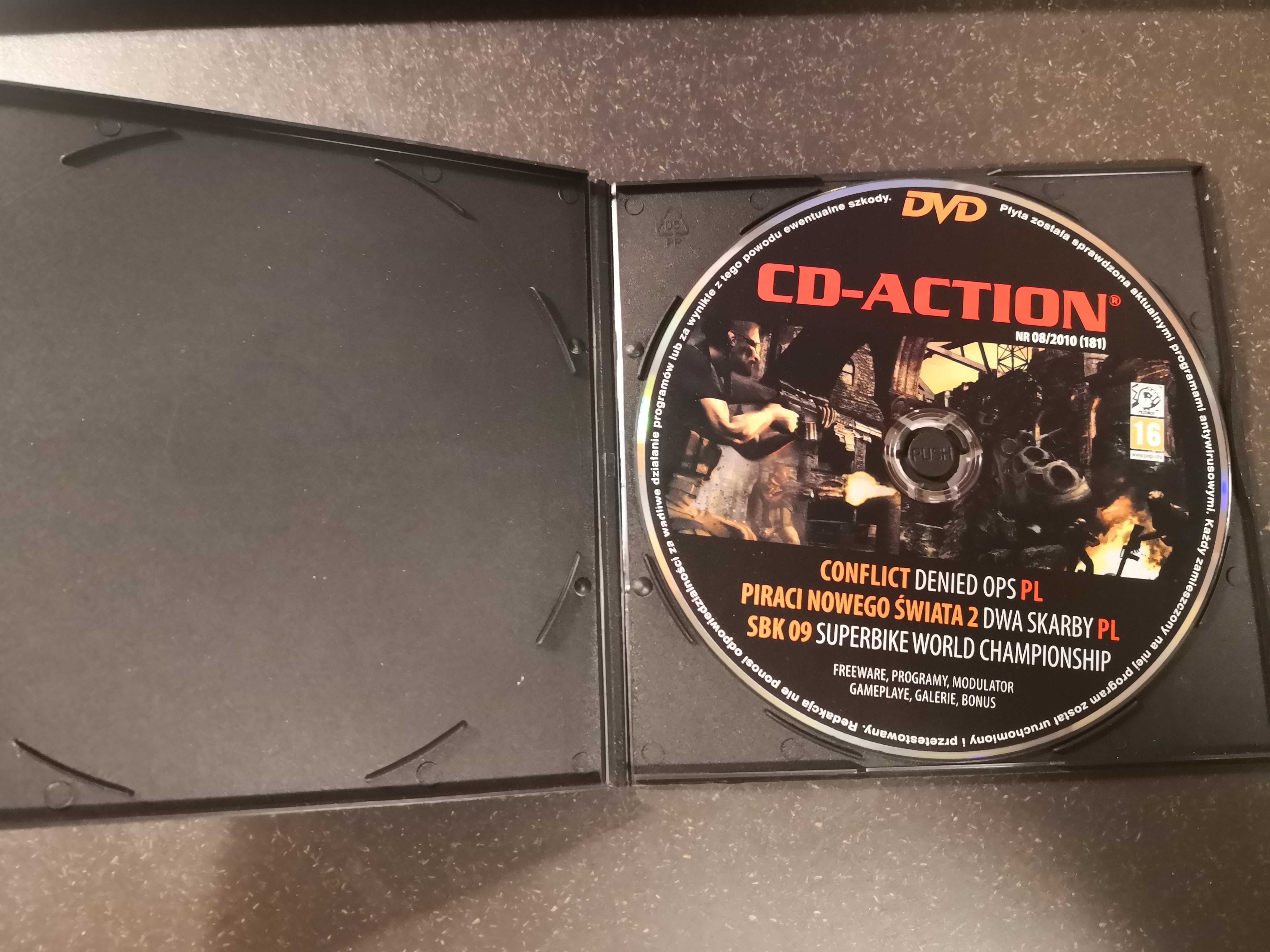 CD-ACTION GRA PC NR 08/2010 (181) Conflict i inne