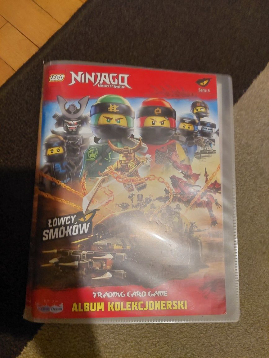 Karty LEGO NINJAGO do gry w albumie kolekcjonerskim*DUŻO LIMITOWANYCH*