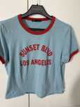 Tshirt zara Los Angeles