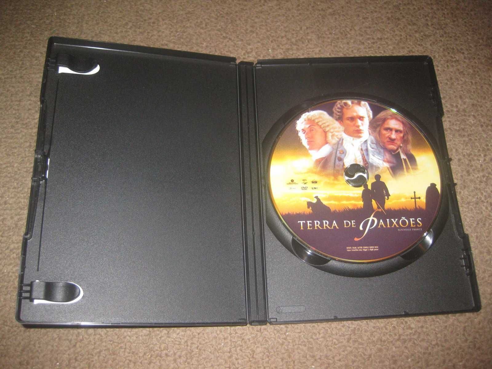 DVD "Terra de Paixões" com Gérard Depardieu