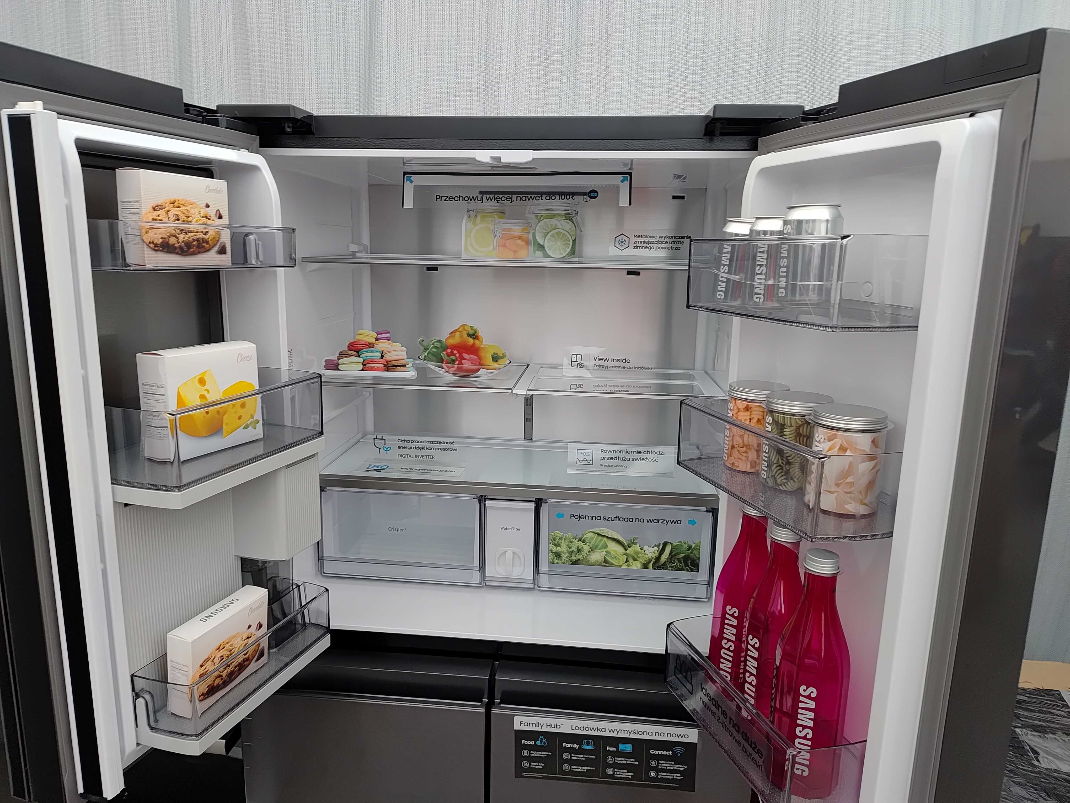 Samsung RF65A977FSG, Multidoor, Family Hub™, 637 l nowa