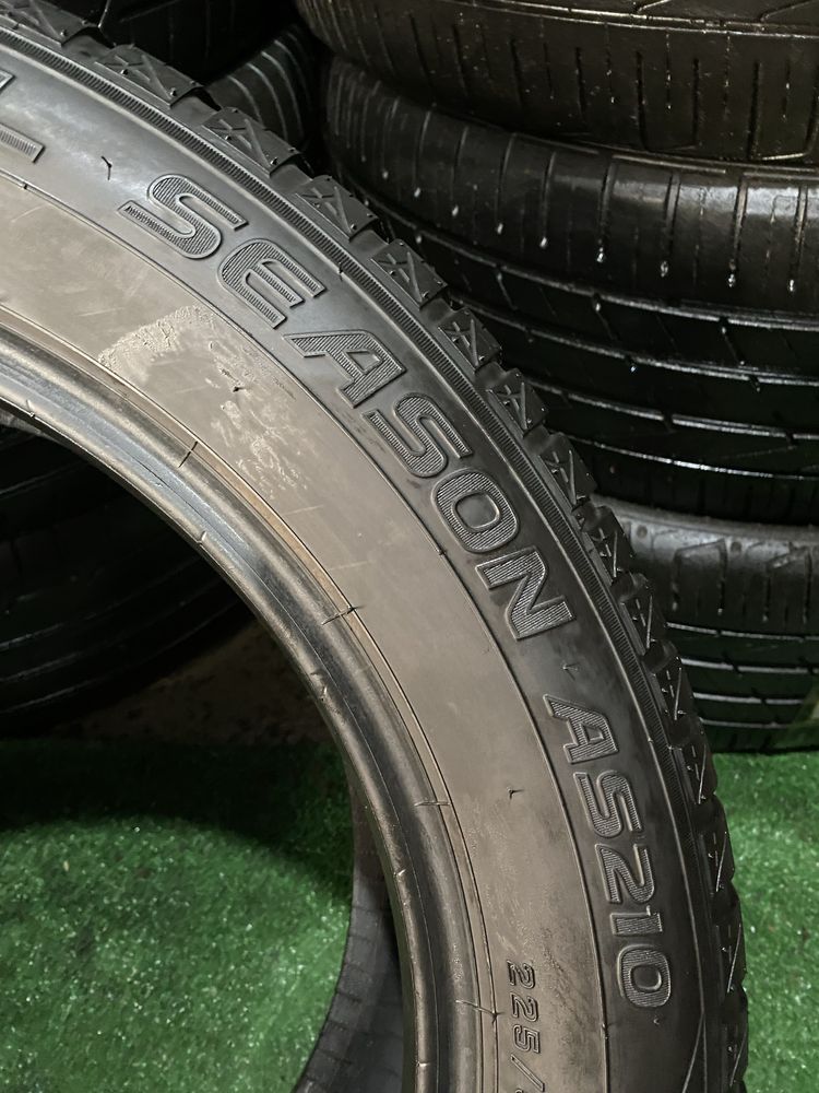 225/55 R18 Falken 19 г, пара шин всесезонных.