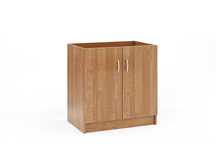 Szafka pod zlew 80 cm olcha/biały mat/dąb sonoma
