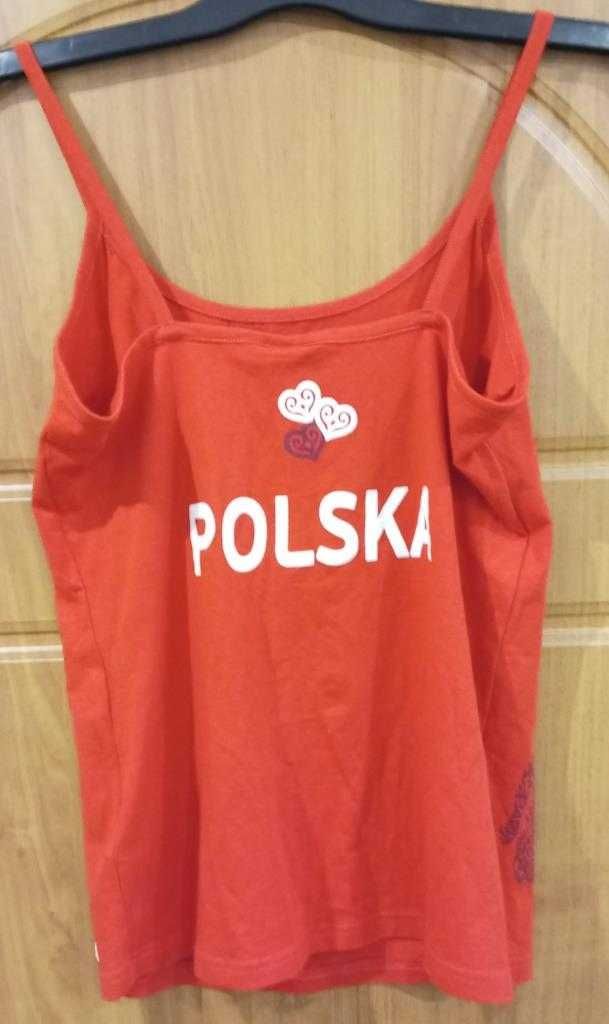 Koszulka damska kolekcjonerska EURO 2012 UEFA roz. M, czerwona