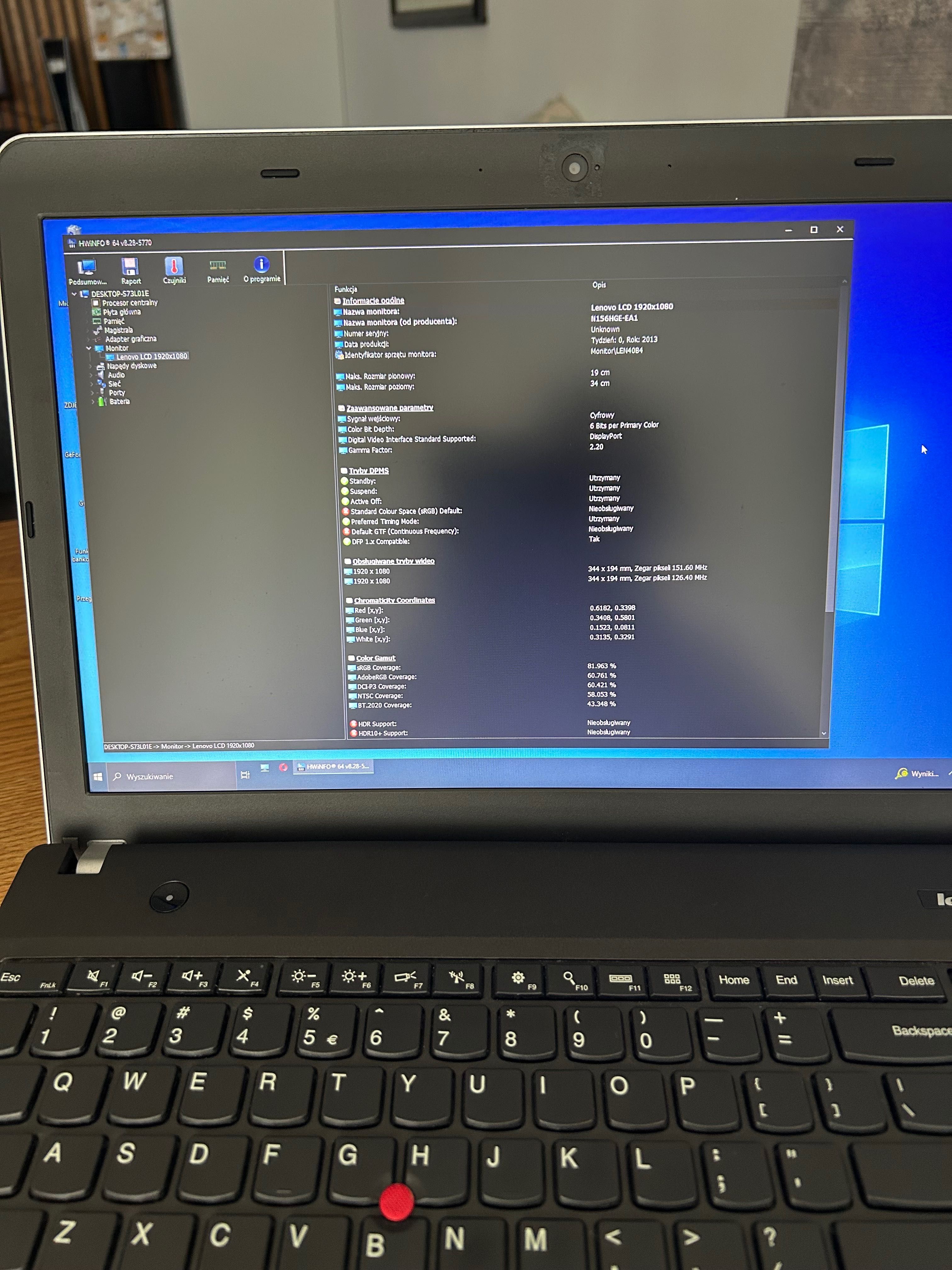 Lenovo ThinkPad E540 i7,NVIDIA GeForce GT,1920x1080,16GB RAM,120GB+1TB