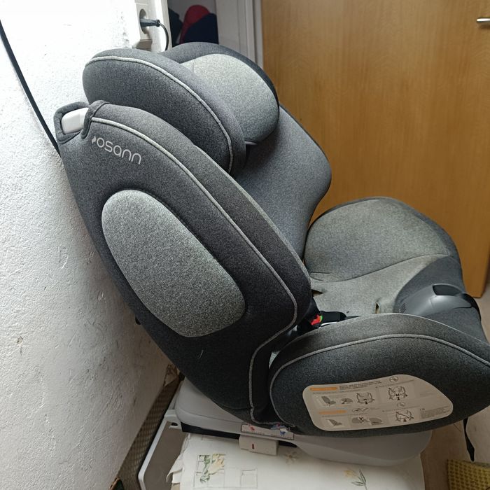 Автокресло детское фирмы osann от 0 до 12 лет поворот на 360 градусов